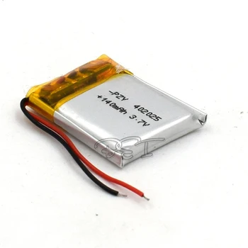 3.7 V lityum Navigator Şarj Edilebilir Li-polimer pil 402025 140 mAh Li-Po MP4 piller GPS MP3 MP5 Li-Ion Hücre Hoparlör