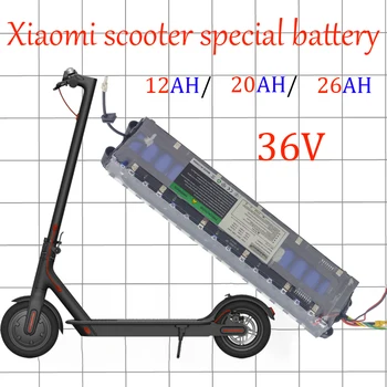 36V 12/20 / 26ah pil ön adanmış pil için Xiaomi M365 Pro scooter 36V pil 12000/20000 / 26000Mah,İngebouwde 20A Bms