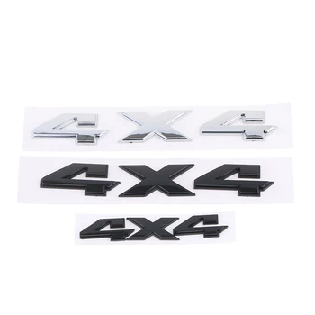 4x4 Arka Bagaj Kapağı Logosu Abs Logosu Su Geçirmez 2500 3500 Bagaj Kapağı Yapışkanlı Tabela Metal Etiket Off-road Araç Etiket