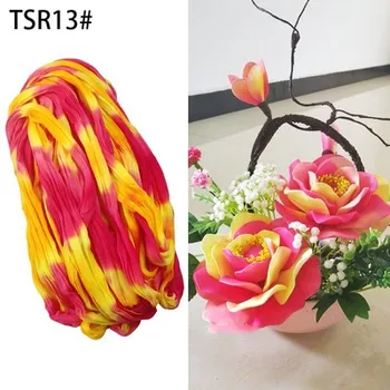 5 adet Renkli Çekme Çorap Naylon Çorap Malzemesi yapay çiçekler Yapma Aksesuar El Yapımı DIY
