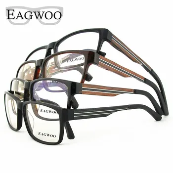 Abanoz Ahşap Gözlük Ahşap Moda Reçete Optik Çerçeve Adam Tam Jant Gözlük Moda Büyük Yüz Miyopi Gözlük 81106834