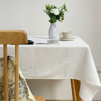 Basit Masa Örtüsü Pamuk Pilili Masa Örtüsü Masa nappe de masa yemek masası Örtüsü Obrus Tafelkleed mantel de mesa
