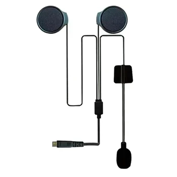 Bluetooth 5.0 Kulaklık Motosiklet Kask Kulaklık Kablosuz mikrofonlu kulaklık Handsfree BT-22(Sadece Bir Mikrofon)