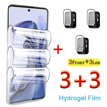 Hidrojel Film İçin Xiaomi Mi 11 Lite 5G NE 11T Pro Ekran Koruyucu Arka Lens Filmi Redmi Not 10 Pro koruyucu Film Cam