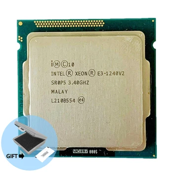 Intel Xeon E3-1240 v2 E3 1240v2 E3 1240 v2 3.4 GHz Dört Çekirdekli CPU İşlemci 8 M 69 W LGA 1155