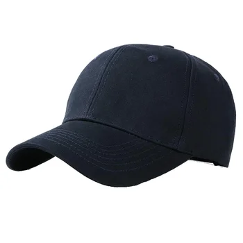 Klasik Pamuk Baba Şapka Düz Kap Düşük Profilli beyzbol şapkası Erkekler Kadınlar için Ayarlanabilir Boyutu Siyah Beyaz Pembe Lacivert Kahverengi