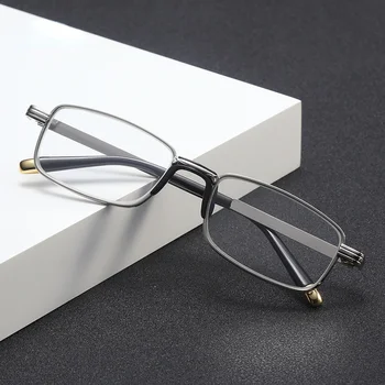 Kristal okuma gözlüğü Cam Parçaları Yeni High-end Butik Retro Zanaat Yaşlı Adam Gözlük