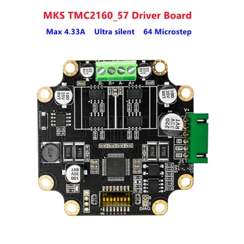 MKS TMC2160_57 PCBA kurulu kademe sürücüsü denetleyici pcb plaka Nema 23 step motor sürücü 4.3 A için 3d yazıcı CNC 2 fazlı motor