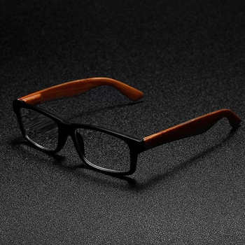 Moda okuma gözlüğü Erkekler Kadınlar Anti-yorgunluk Ahşap Tahıl Çerçeve Presbiyopi Gözlük Diyoptri +1.0 +1.5 +2.0 +2.5 +3.0 +3.5 +4.0