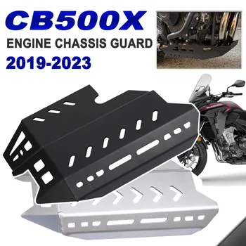 Motosiklet motoru Alt Taban Şasi Koruma koruma kapağı Kızak Plakası Göbek Pan Koruyucu HONDA CB 500 X CB500X 2019-2022