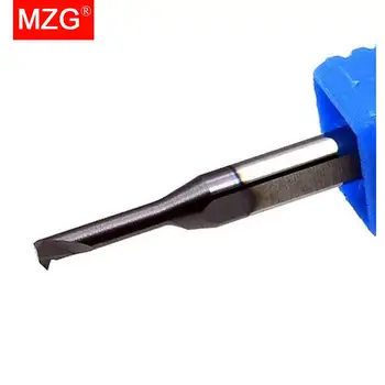 MZG 1 ADET KARIŞTIRMA Küçük Delik İplik İşleme CNC torna makinesi Karbür Tungsten Çelik 4mm 6mm Sıkıcı Diş Dönüm Aracı