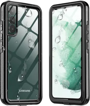 Profesyonel IP68 Su Geçirmez Kılıf Samsung Galaxy S21 S22 Artı Not 20 Ultra 5G Toz Geçirmez ve Darbeye Dayanıklı Sualtı Kılıf