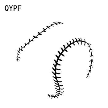 QYPF 11 * 10.9 CM İlginç Beyzbol Dekorasyon Araba Yansıtıcı Sticker Vinil Yüksek Kaliteli Aksesuarlar Motosiklet C16-0667