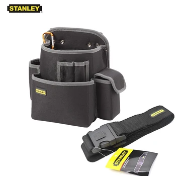 Stanley 1 parça profesyonel çok fonksiyonlu alet çantaları iş organizatör kılıfı bel takım tutucu elektrikçi çantası kanca ile