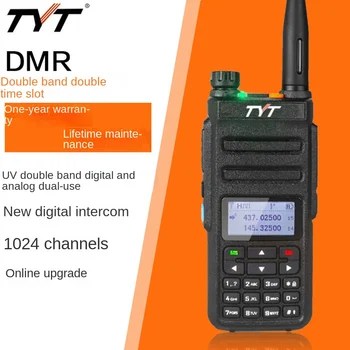 TYT MD-760 DMR Dijital ve Analog Cominbed Çift Bant Walkie Talkie AMBE + 2TM 1024CH Çift Zaman Yuvası PTT ID ile DTMF Kodlama / Kod Çözme