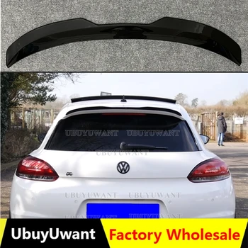 UBUYUWANT Yüksek Kaliteli ABS Plastik Boya Parlak Siyah Arka Çatı Dudak Spoiler Volkswagen Scirocco 2009 - 2019 için (değil R)