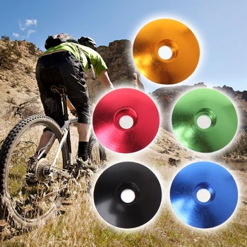 Yeni Bisiklet Kulaklık Kapağı 28.6 mm Toz Geçirmez Üst MTB Bisiklet Kök Kapak Alüminyum Alaşım Bisiklet için
