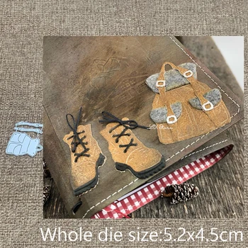 Yeni Tasarım Zanaat Metal şablon kalıp Kesme Ölür sırt çantası ayakkabı dekorasyon karalama defteri die keser Albümü Kağıt Kartı Zanaat Kabartma