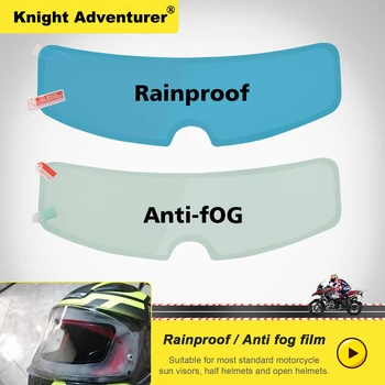 Yeni Varış!! Evrensel Motosiklet Kask anti-sis Filmi ve Yağmur Filmi Dayanıklı Nano Kaplama yapışkan film Kask Aksesuarları