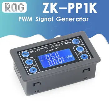 ZK-PP1K Çift Modlu LCD PWM Sinyal Jeneratörü 1 Kanallı 1Hz-150KHz PWM Darbe Frekansı Görev Döngüsü Ayarlanabilir Kare Dalga Jeneratörü