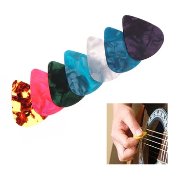 Çok Renkli Gitar Seçtikleri ABS Mızrap Koparıp Dize Enstrüman Aksesuarları Gitar Çalar için