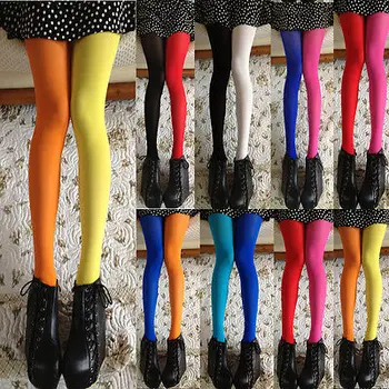 10 Renkler YENİ Gelenler Kadınlar Bayanlar Külotlu Naylon Tayt Kadife Moda Külotlu Sıkı sıcak