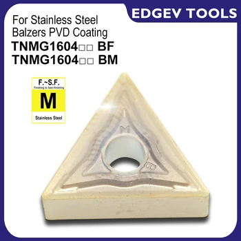 Tungsten Karbür Uçlar TNMG160404 TNMG160408 TNMG331 TNMG332 TNMG CNC torna Dış Torna Araçları için Paslanmaz Çelik